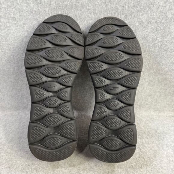 Skechers Shoes Mens Size 8.5 GO Walk Black Slip On Memory Foam Comfort Sneakers - Picture 8 of 10